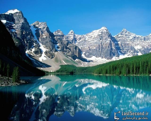 آشنایی با دره زیبای 10 قله در کانادا
