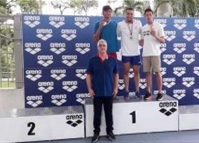 رقابت های بین المللی شنا، قره حسنلو در طلای 50 متر آزاد طلایی شد