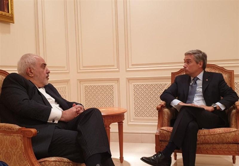 ملاقات ظریف و همتای کانادایی در عمان