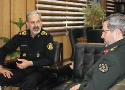 دیدار رئیس سازمان وظیفه عمومی ناجا با معاون نیروی انسانی