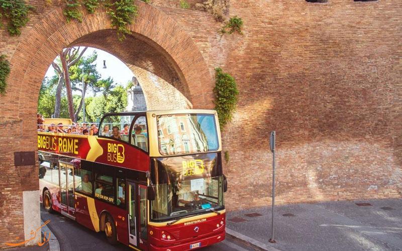راهنمای انواع تورهای اتوبوسی رم