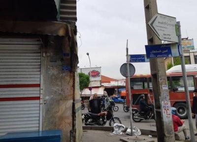 سقف بازار امین السلطان تهران برای دومین بار فروریخت