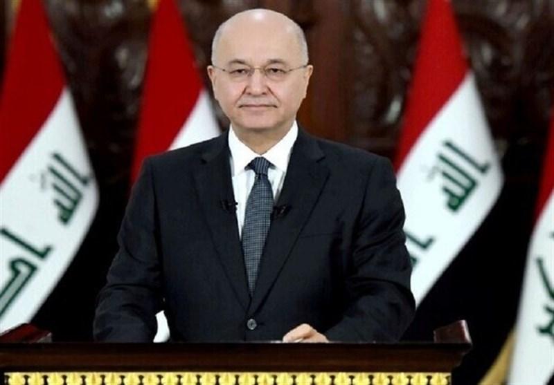 عراق، برهم صالح زمان مذاکره با آمریکا را اعلام کرد عراق، برهم صالح زمان مذاکره با آمریکا را گفت