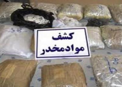 کشف 341 کیلو و 500 گرم موادمخدرصنعتی از خودروی تریلی