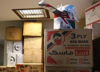 کشف 235 هزار عدد انواع تجهیزات بهداشتی در هفته گذشته