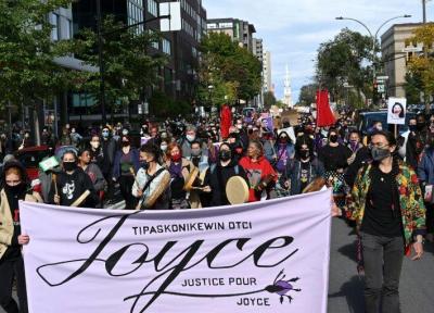 خبرنگاران نقض حقوق بشر در کانادا؛ معترضان به خیابان آمدند