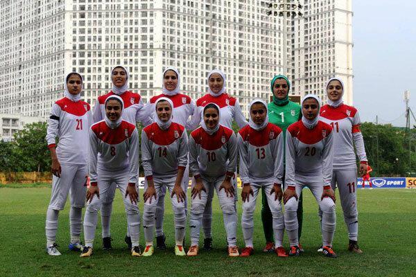 تیم ملی فوتبال زنان ایران در صندلی هفتادم دنیا