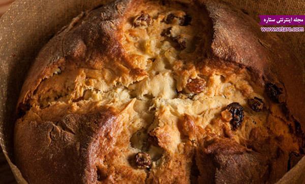 طرز تهیه نان ایتالیایی پنه تون