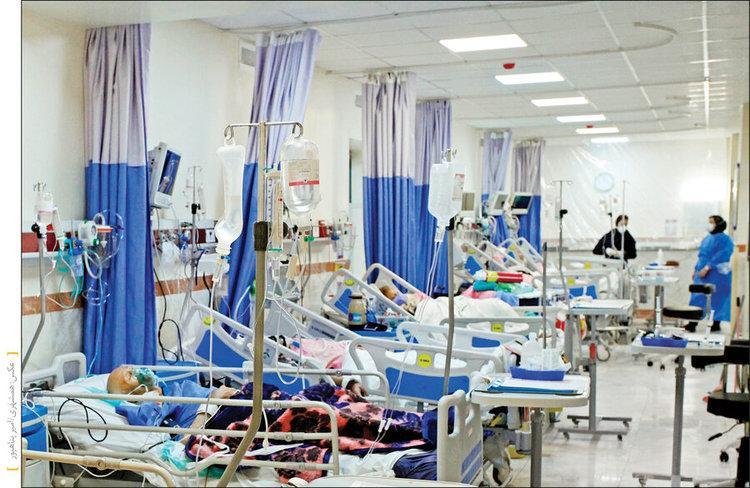 بیمارستان های تهران دیگر تخت خالی ندارند!