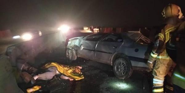 مرگ جوان 22 ساله در حادثه رانندگی جاده ورامین