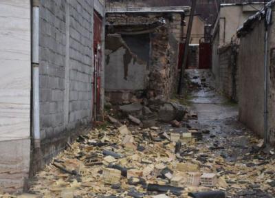 خسارت 80 درصد منازل مسکونی شهر سی سخت بر اثر زلزله