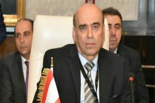 رایزنی وزیر خارجه لبنان با سفیر سوریه درباره تحولات منطقه