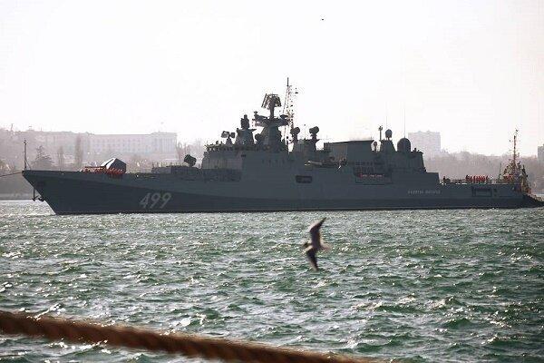 انجام تمرینات نظامی روسیه در دریای سیاه با 20 کشتی جنگی