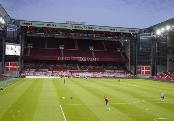 حضور 16 هزار نفری هواداران در دیدارهای یورو 2020 به میزبانی دانمارک