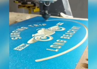 فیلمی جالب از حکاکی روی چوب با استفاده از فرز CNC