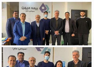 بازدید مدیرعامل بیمه میهن از شعبه غرب تهران