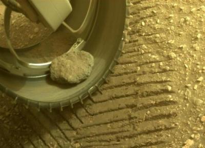 مهمان ناخوانده مریخ نورد پشتکار بیش از 8 کیلومتر از آن سواری گرفته است!