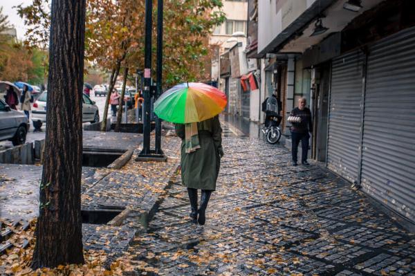 تصاویر ، باران پاییزی در تهران